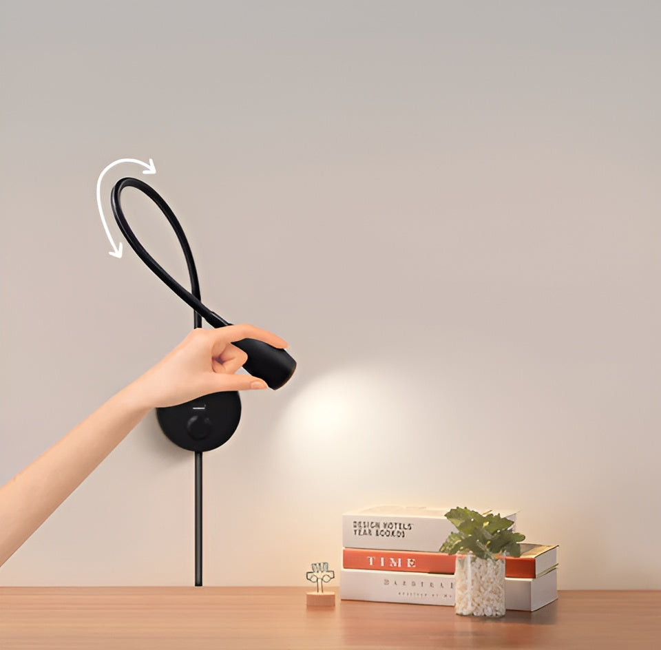 Luminara Wall Lamp - Adjustable LED Reading Light