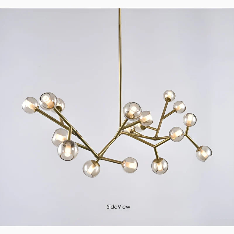 Norn Molecular-Shaped Chandelier - Chandeliers | Lucera Lighting