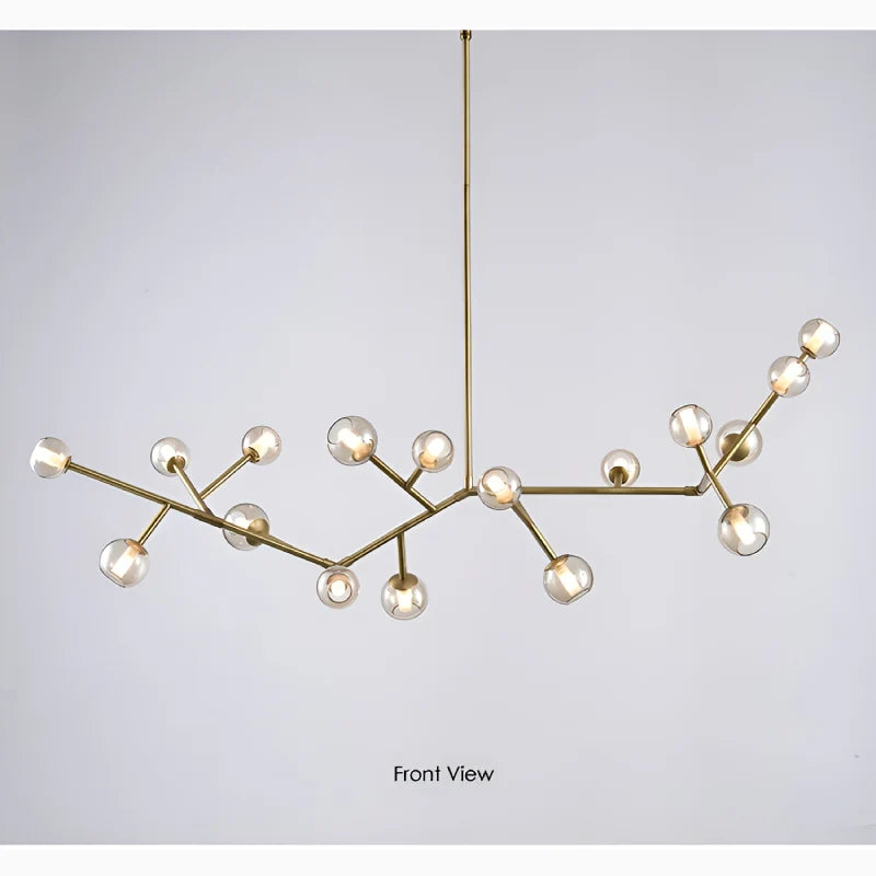 Norn Molecular-Shaped Chandelier - Chandeliers | Lucera Lighting