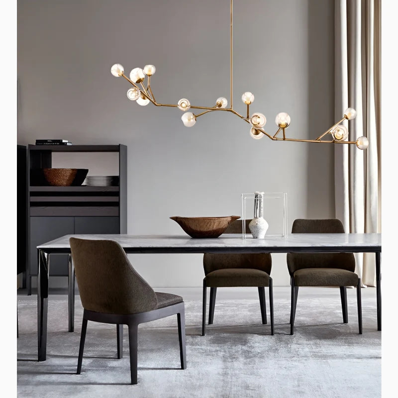 Norn Molecular-Shaped Chandelier - Chandeliers | Lucera Lighting