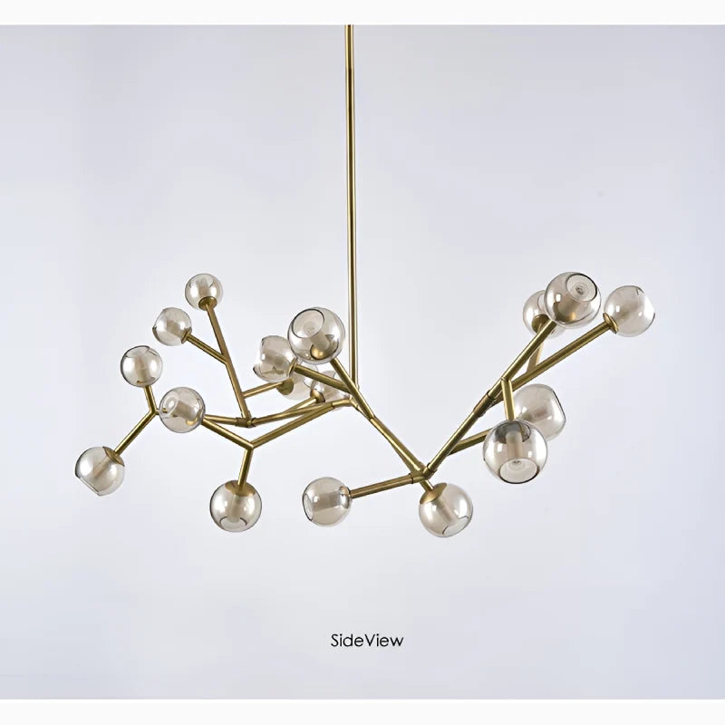 Norn Molecular-Shaped Chandelier - Chandeliers | Lucera Lighting
