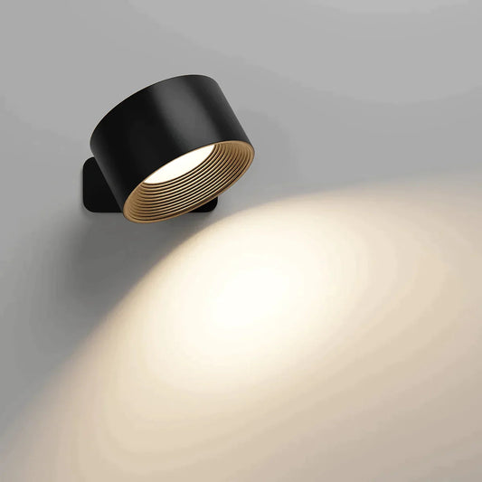 Luminara | Modern Wireless Rechargeable 360° Wall Lamp for Elegant Lighting