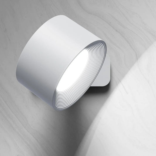 Luminara | Modern Wireless Rechargeable 360° Wall Lamp for Elegant Lighting