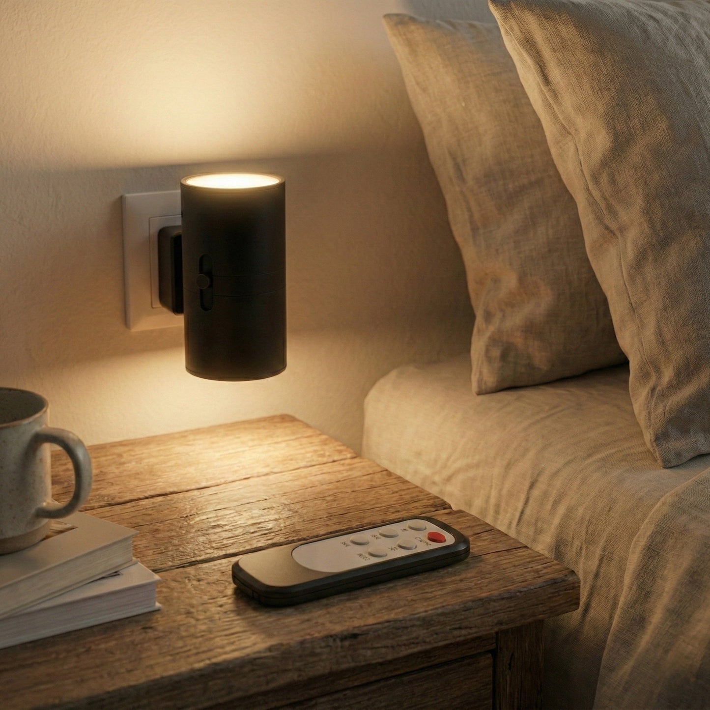 Luminara | Smart Dimmable Plug-In Night Light with Twilight Sensor