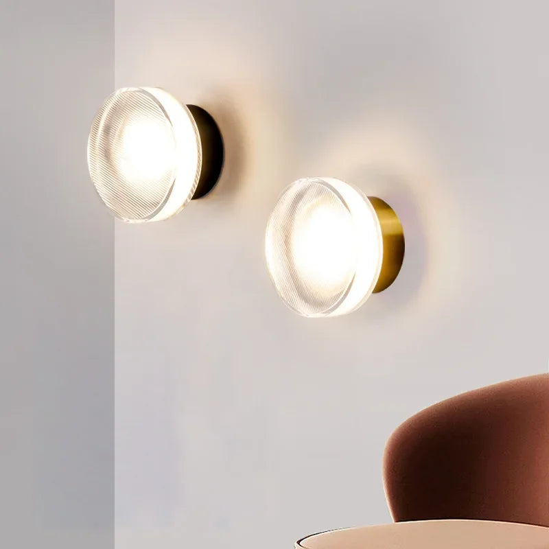 Lumosphere | Chic Modern Round LED Wall Sconce for Elegant Atmosphere