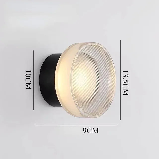 Lumosphere | Chic Modern Round LED Wall Sconce for Elegant Atmosphere