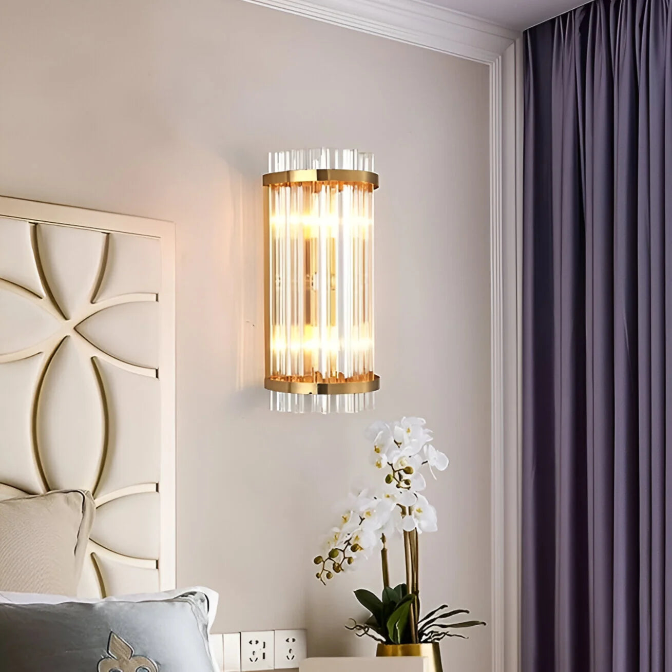 Modal Crystal Nordic Wall Lamp - Wall Lights & Sconces | Lucera Lighting