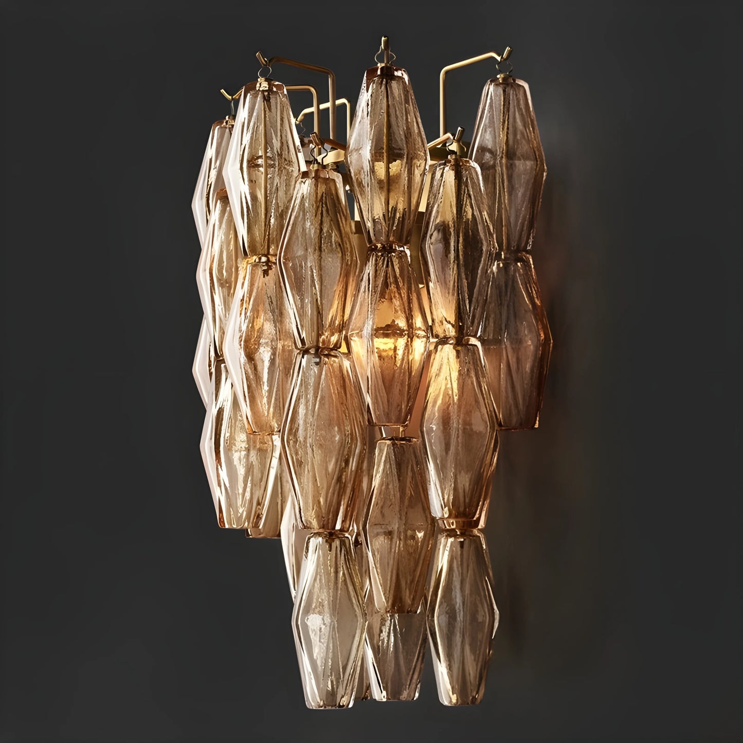 Frieze Crystal Wall Lamp for Living Room Bedroom - Wall Lights & Sconces | Lucera Lighting