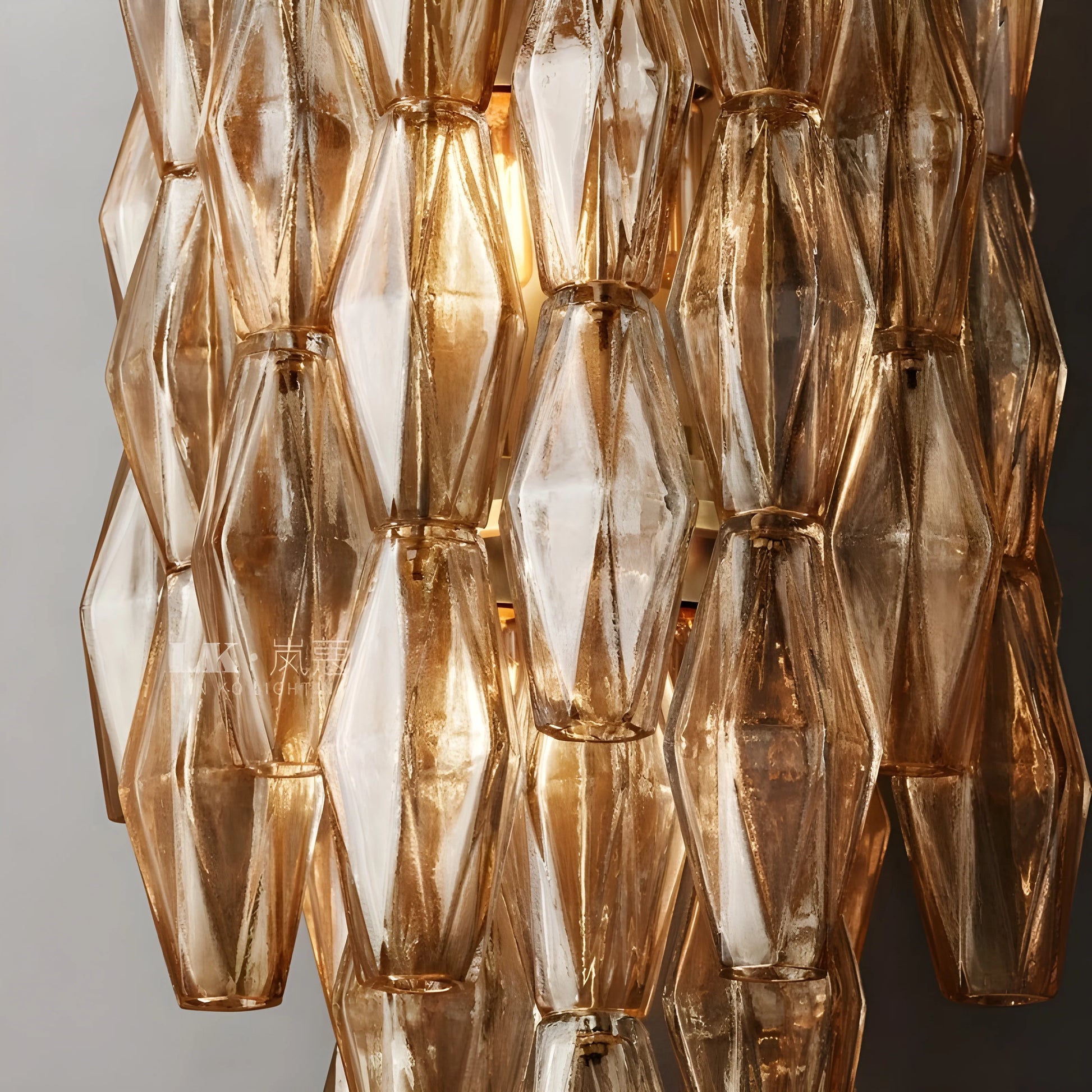 Frieze Crystal Wall Lamp for Living Room Bedroom - Wall Lights & Sconces | Lucera Lighting
