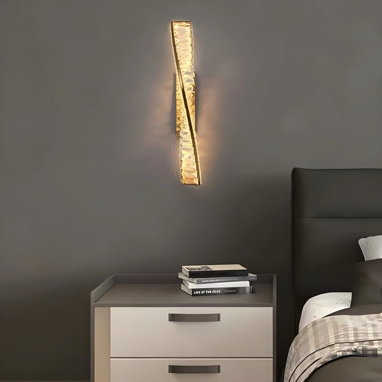 Marcato Nordic LED Crystal Wall Light - Wall Lights & Sconces | Lucera Lighting