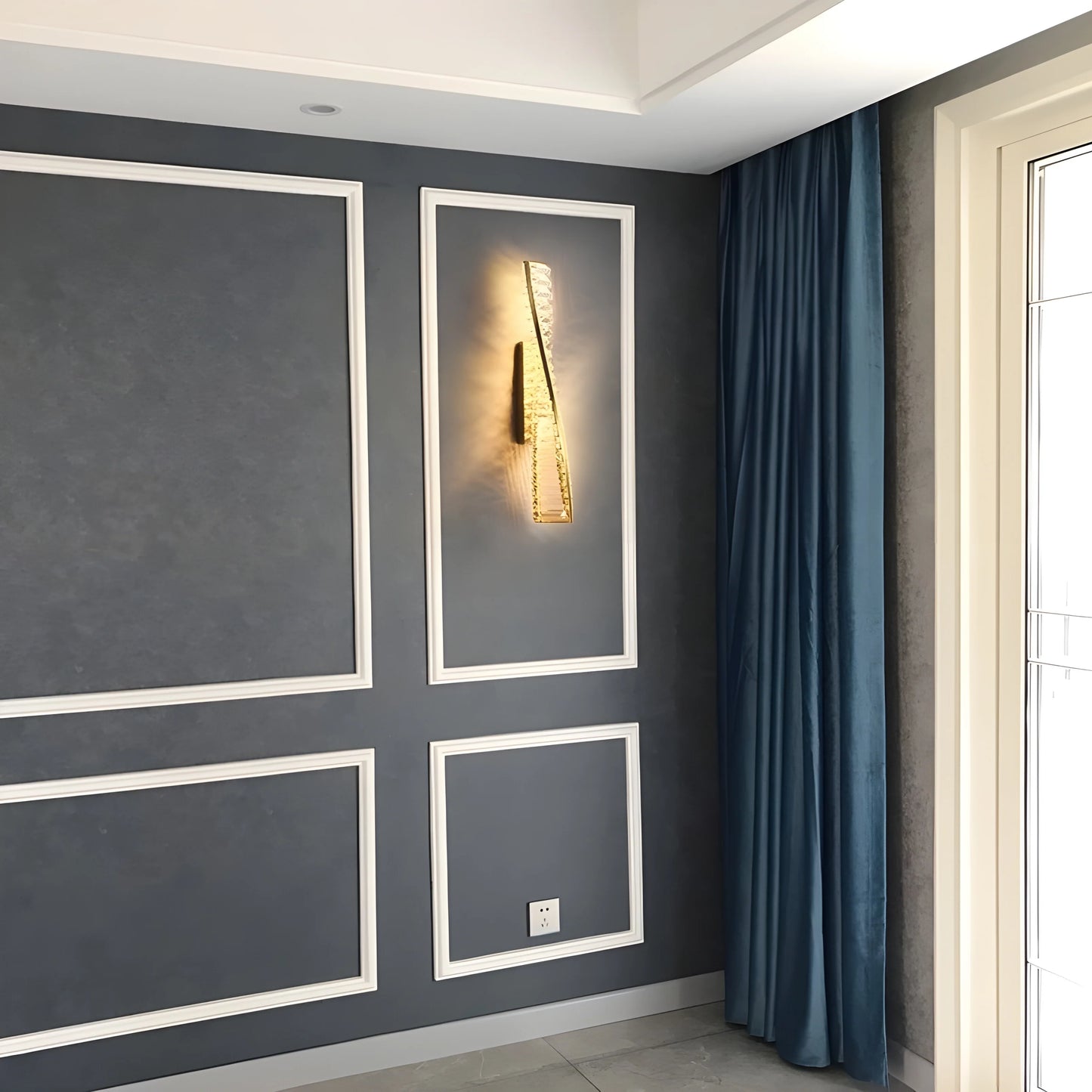 Marcato Nordic LED Crystal Wall Light - Wall Lights & Sconces | Lucera Lighting