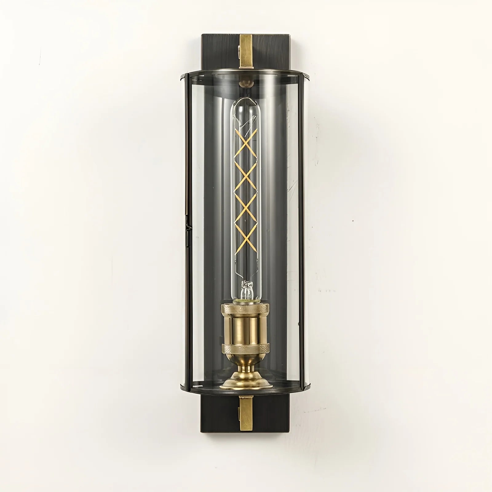 Primal Industrial Glass Wall Lamp for Living Room - Wall Lights & Sconces | Lucera Lighting