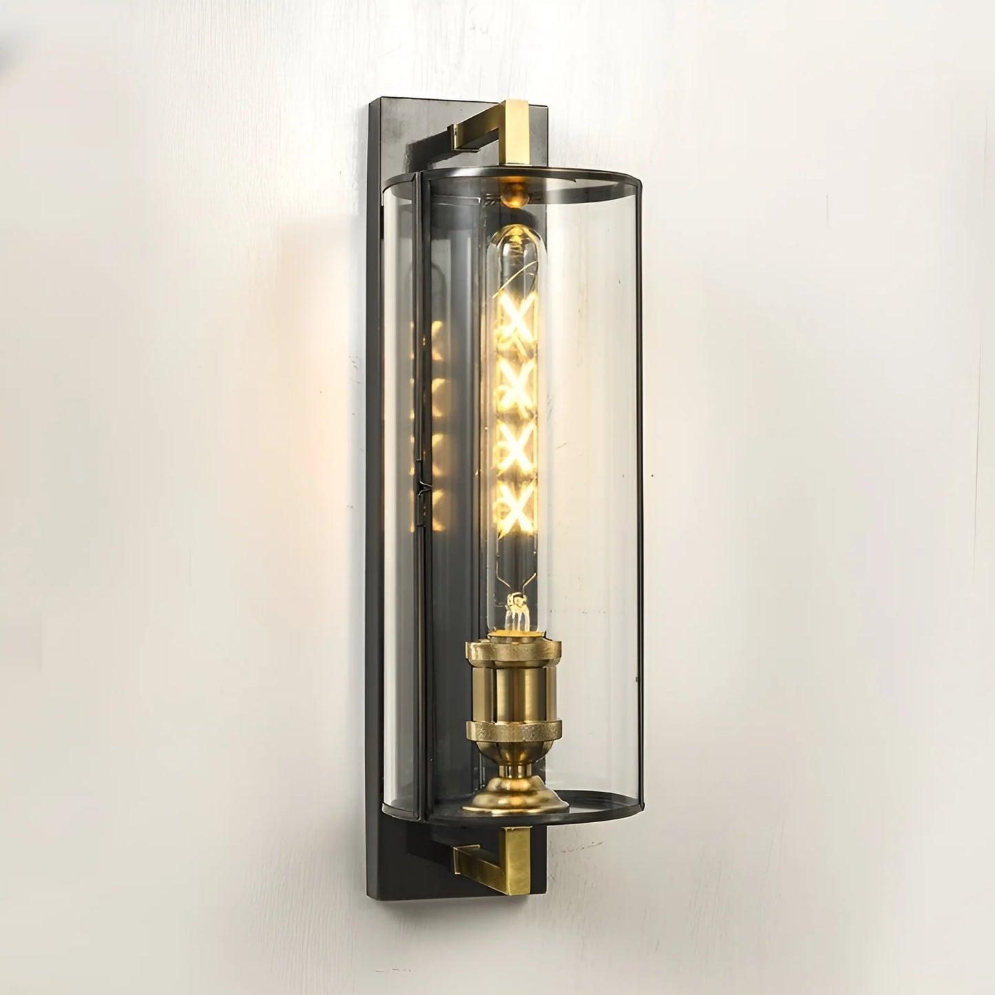 Primal Industrial Glass Wall Lamp for Living Room - Wall Lights & Sconces | Lucera Lighting