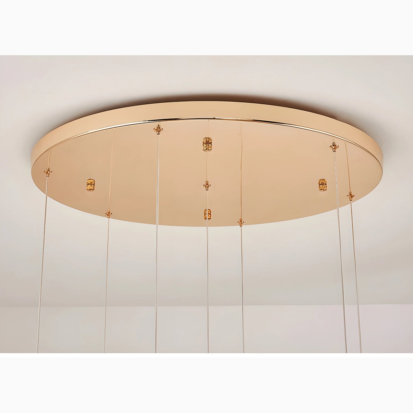 Poppy Gold Ring Pendant Light - Pendant Lights | Lucera Lighting