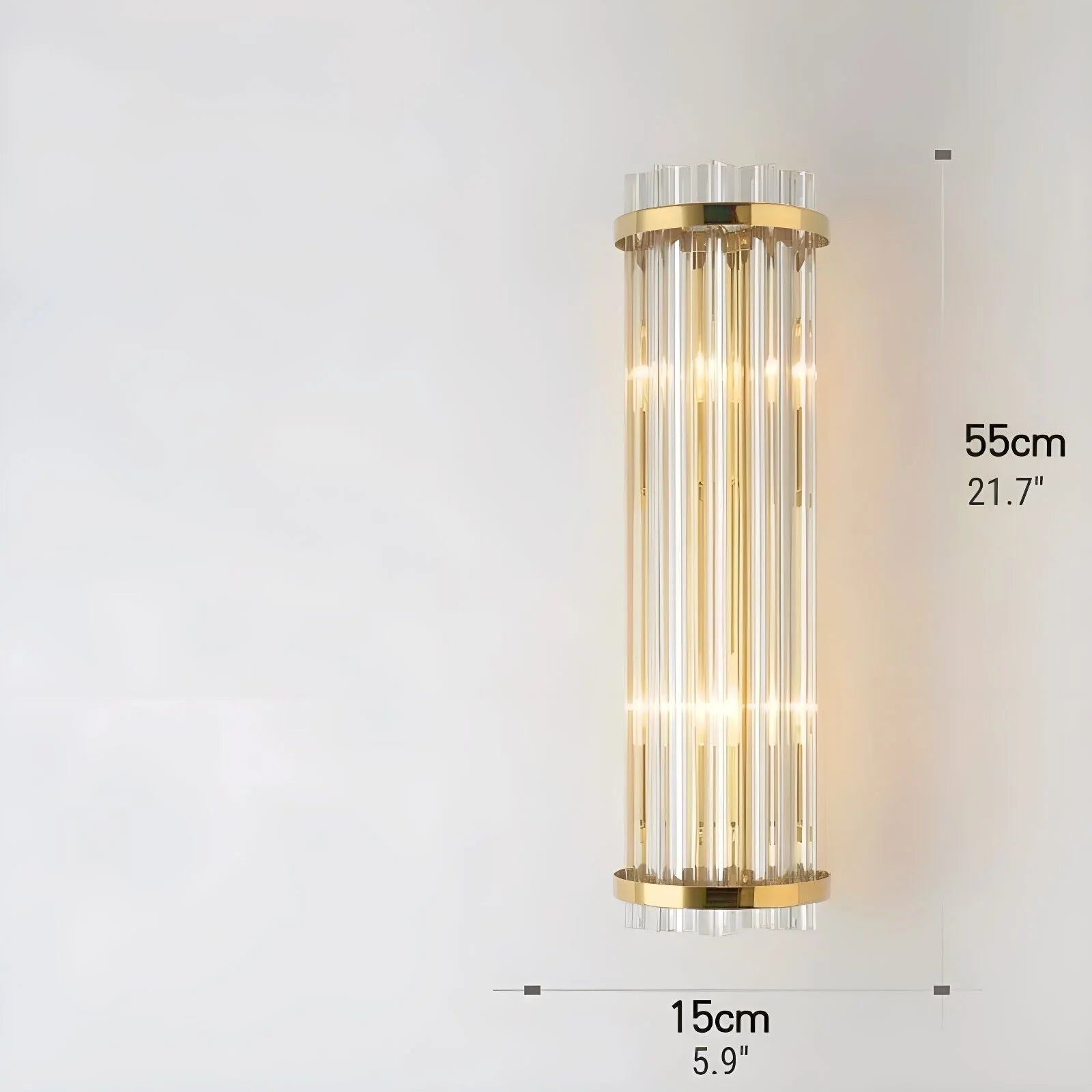 Modal Crystal Nordic Wall Lamp - Wall Lights & Sconces | Lucera Lighting