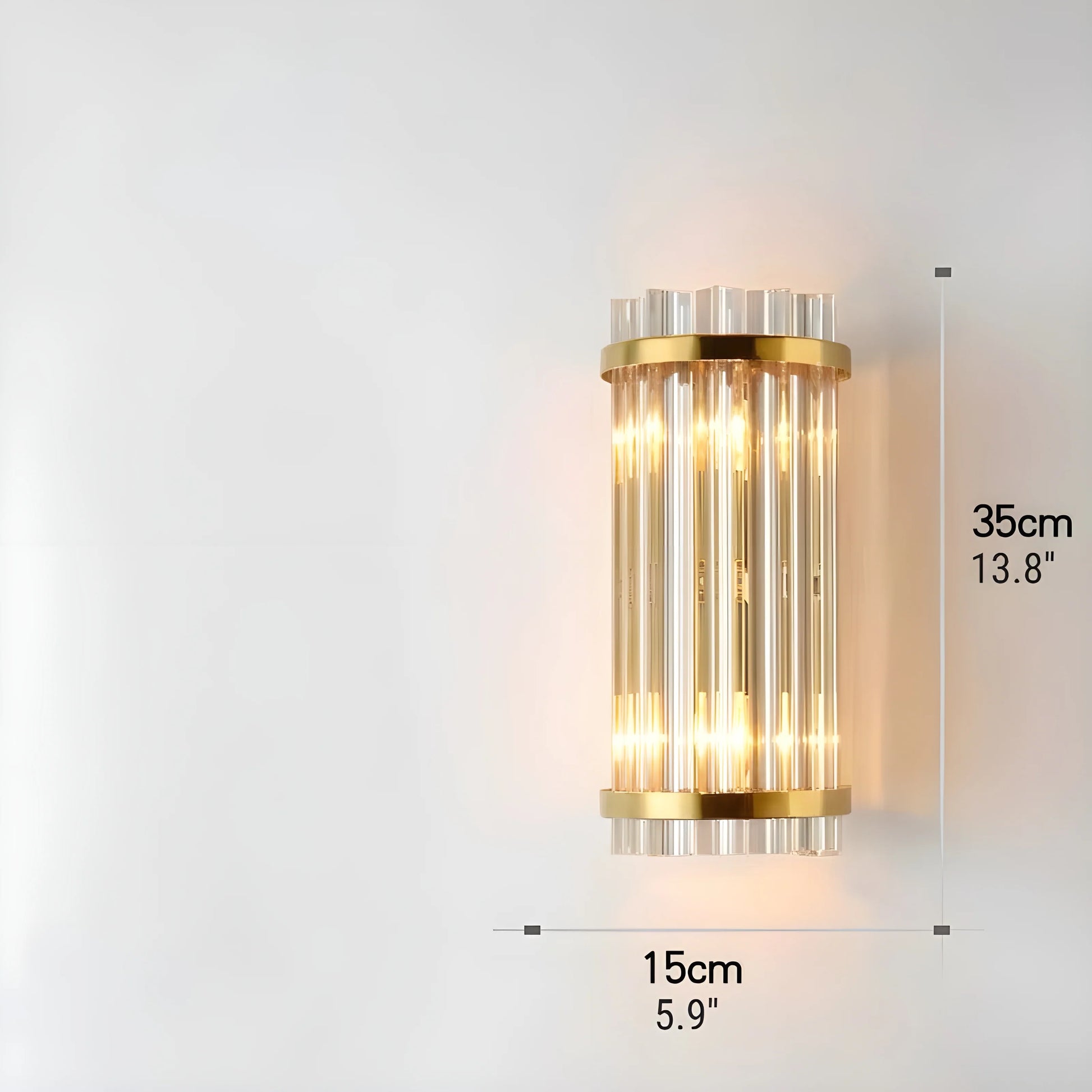Modal Crystal Nordic Wall Lamp - Wall Lights & Sconces | Lucera Lighting