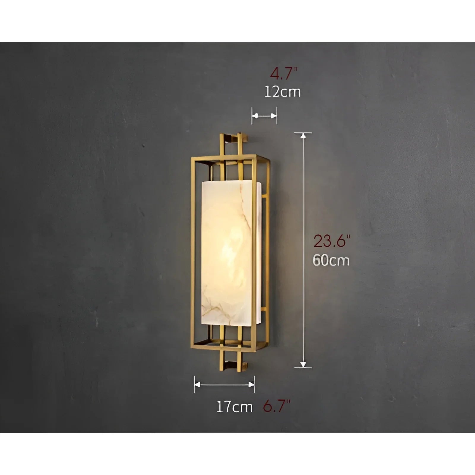 Sonata Luxury Marble Wall Lamp Chinese Style - Wall Lights & Sconces | Lucera Lighting