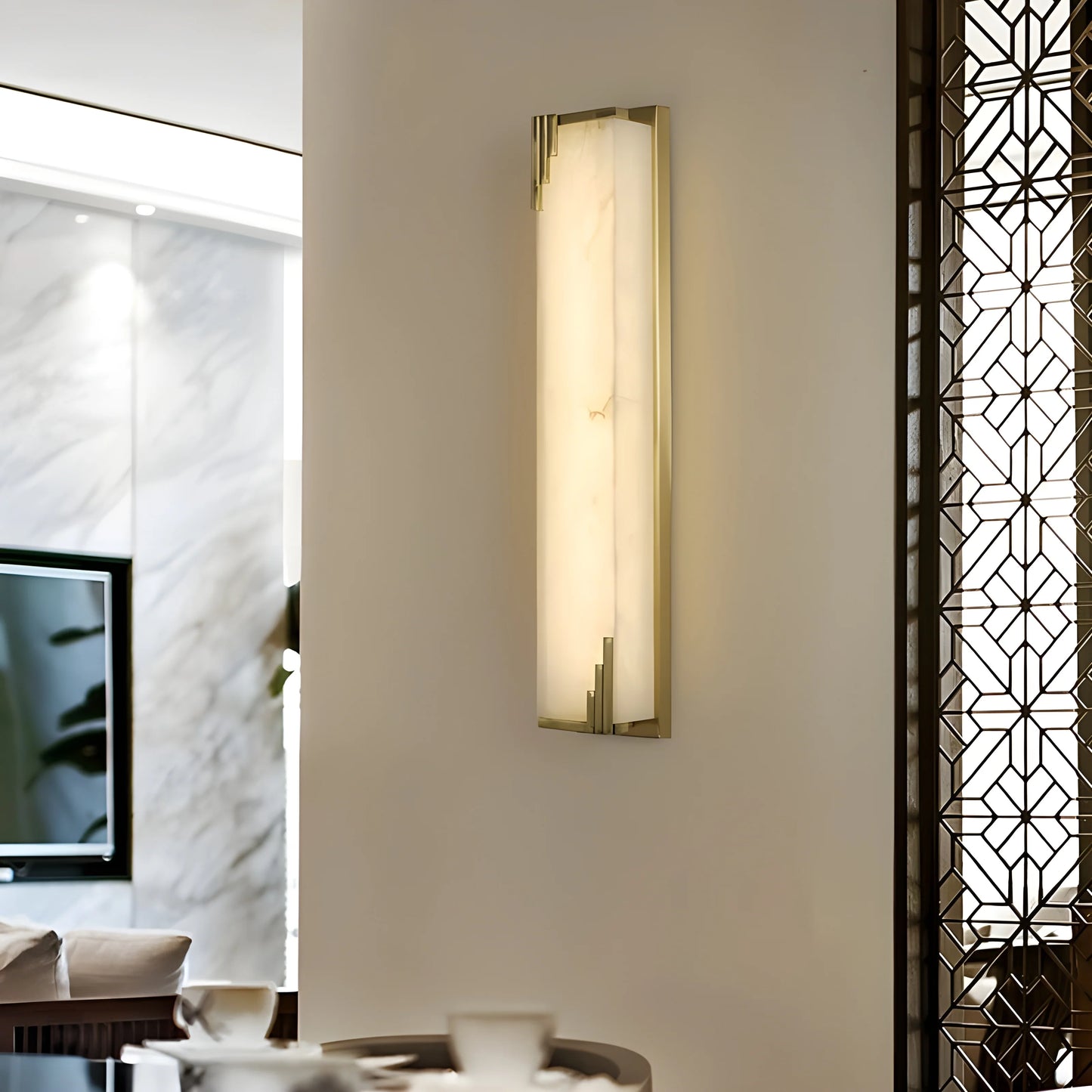 Planar Luxury Marble Wall Lamp - Wall Lights & Sconces | Lucera Lighting