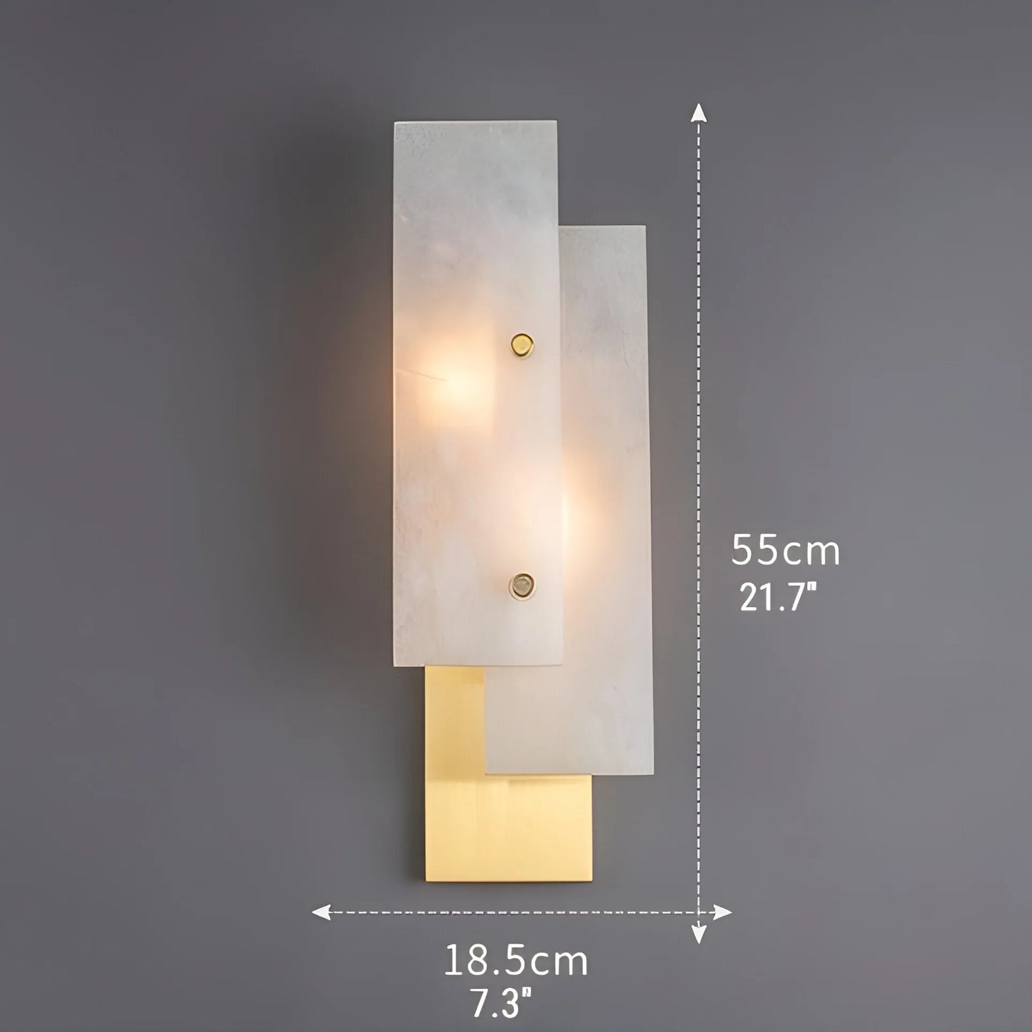 Largeur Postmodern Marble Wall Lamp - Wall Lights & Sconces | Lucera Lighting