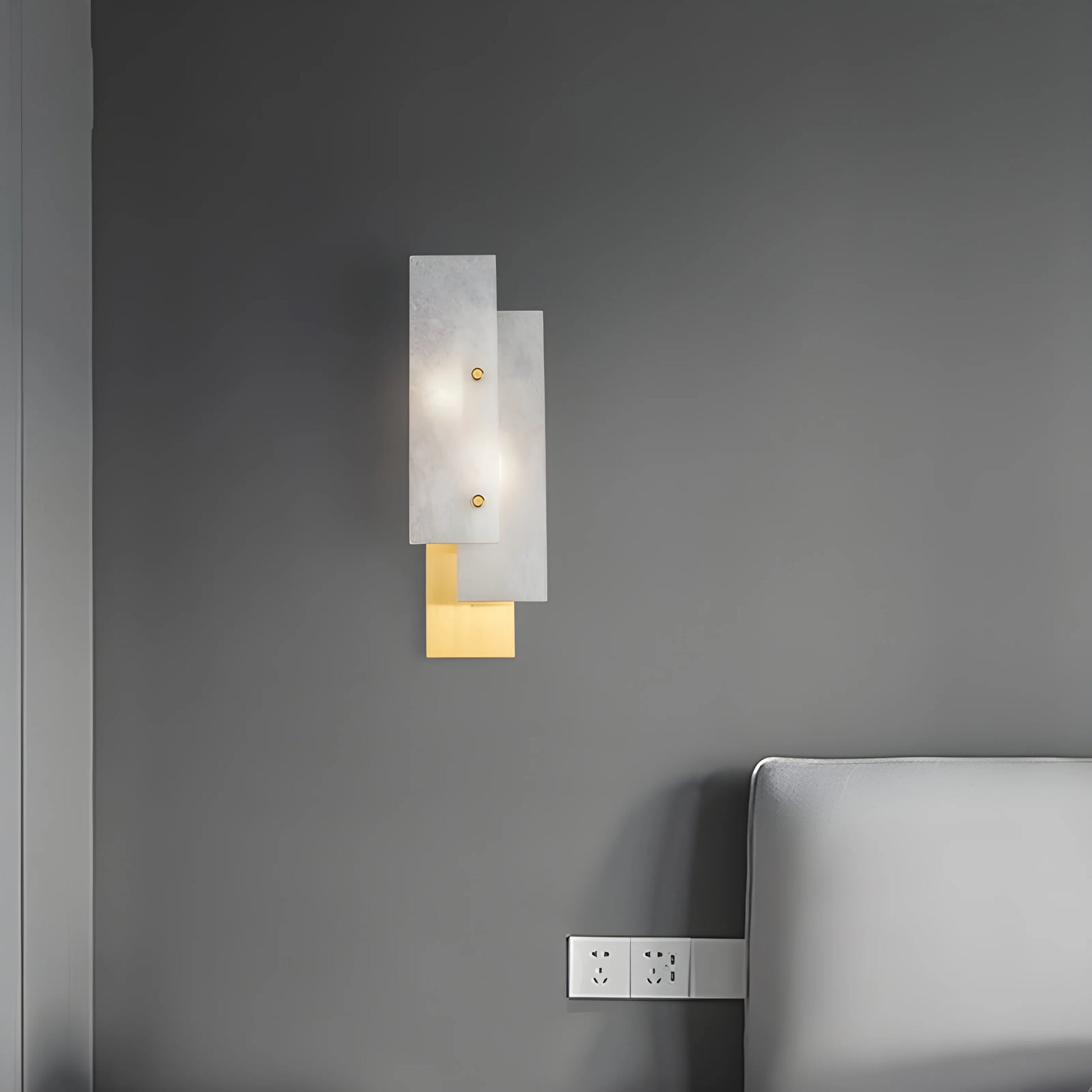 Largeur Postmodern Marble Wall Lamp - Wall Lights & Sconces | Lucera Lighting