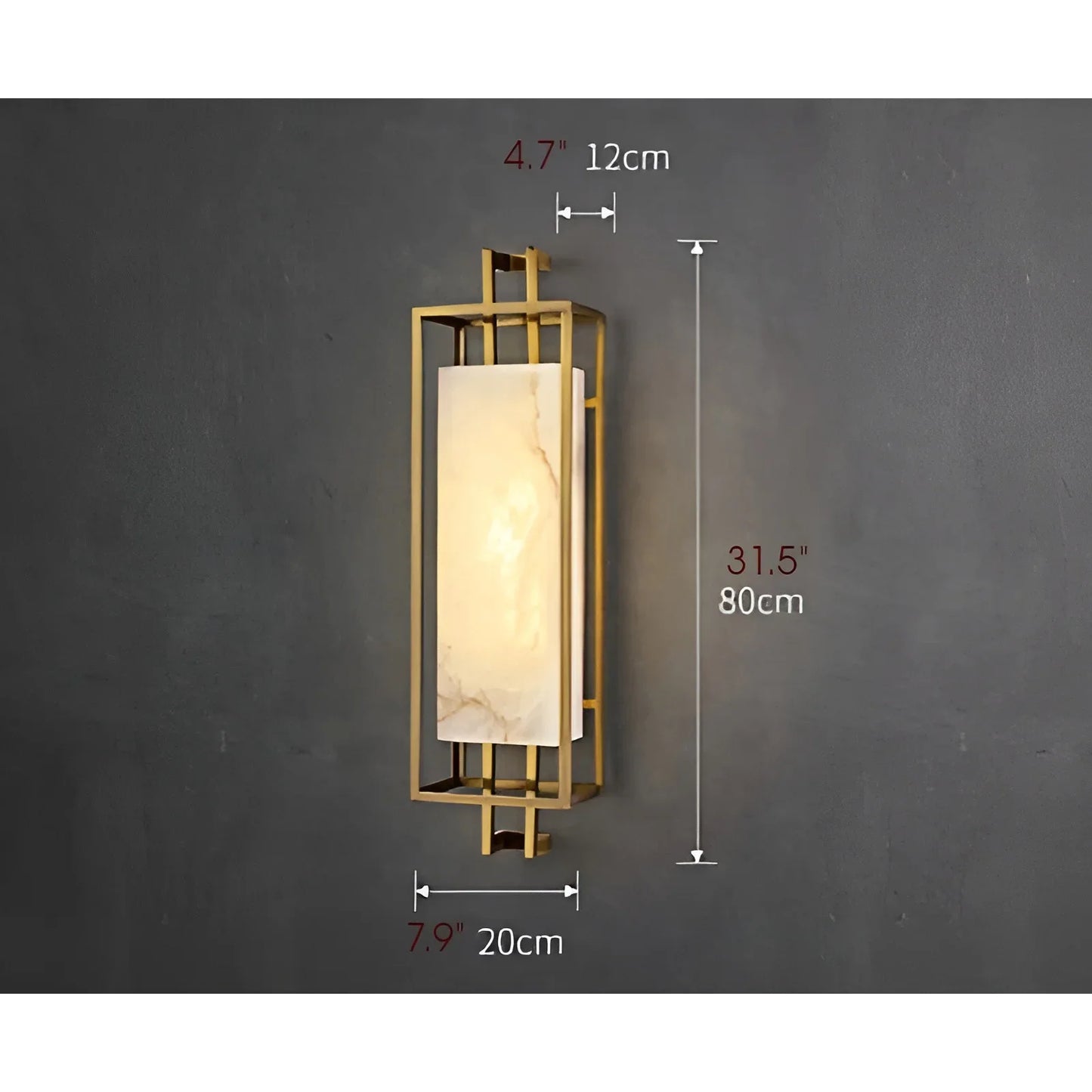Sonata Luxury Marble Wall Lamp Chinese Style - Wall Lights & Sconces | Lucera Lighting