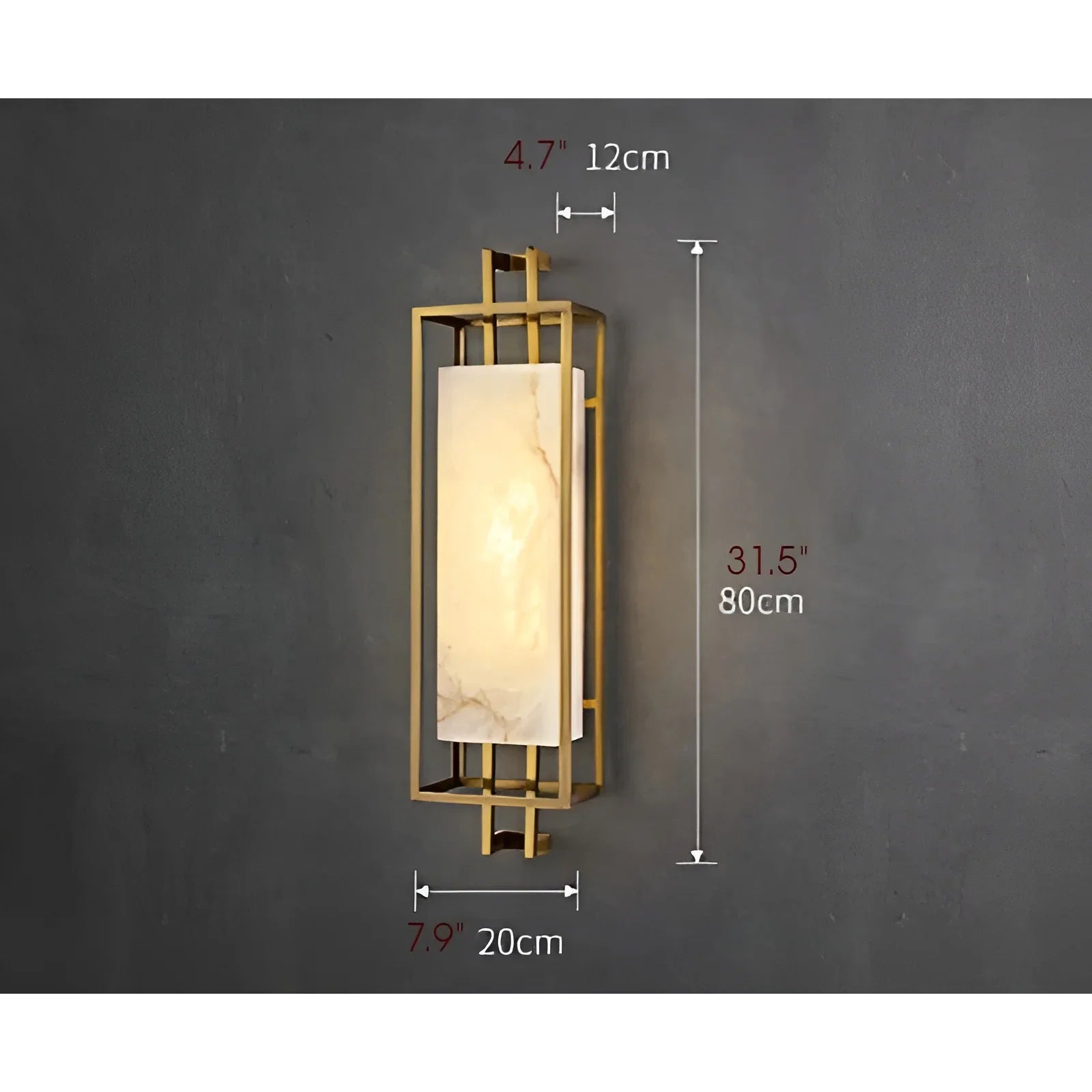 Sonata Luxury Marble Wall Lamp Chinese Style - Wall Lights & Sconces | Lucera Lighting