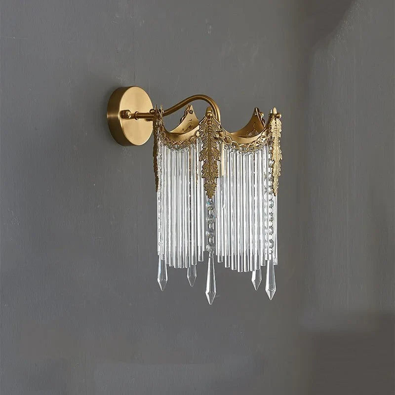 Opus Luxury European LED Crystal Wall Lamp - Wall Lights & Sconces | Lucera Lighting
