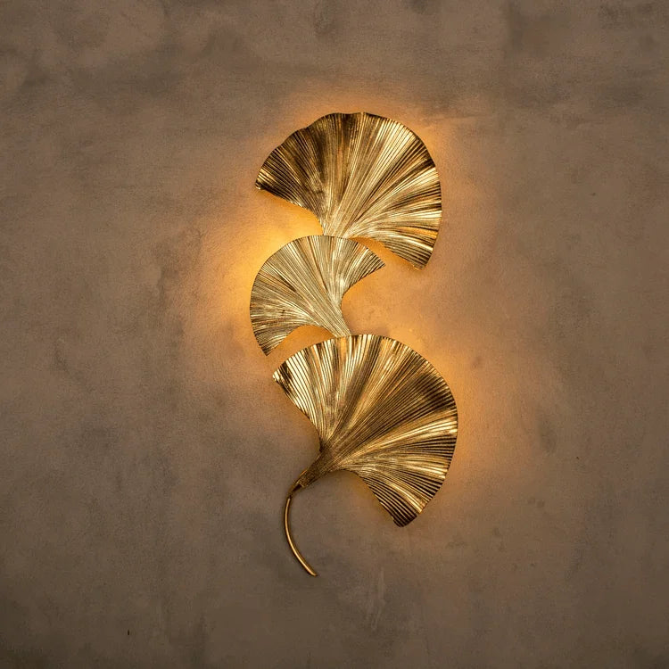 Niche Ginkgo Leaf Wall Lamp for Living Room - Wall Lights & Sconces | Lucera Lighting