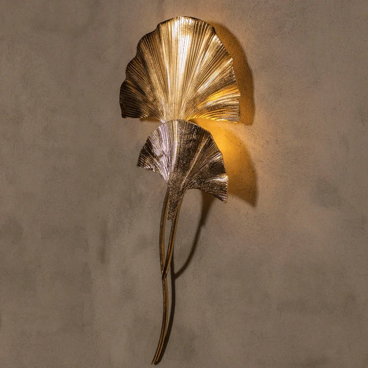 Niche Ginkgo Leaf Wall Lamp for Living Room - Wall Lights & Sconces | Lucera Lighting