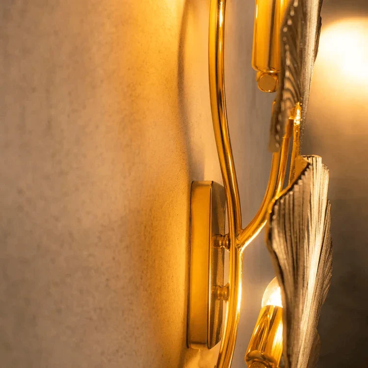 Niche Ginkgo Leaf Wall Lamp for Living Room - Wall Lights & Sconces | Lucera Lighting