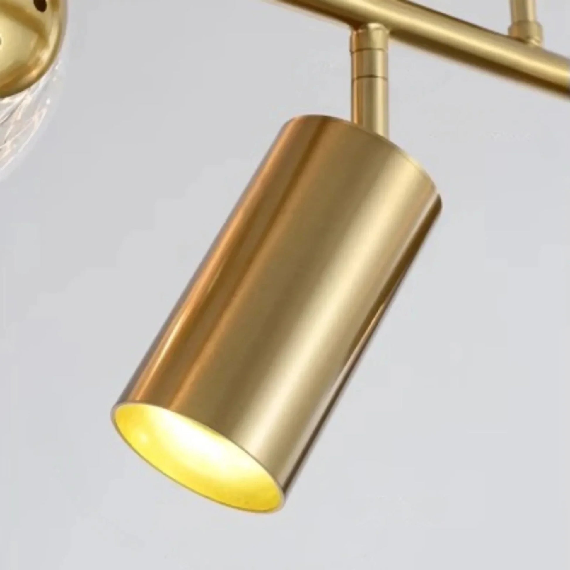 Citrine Modern Pendant Chandelier with Glass Balls - Pendant Lights | Lucera Lighting