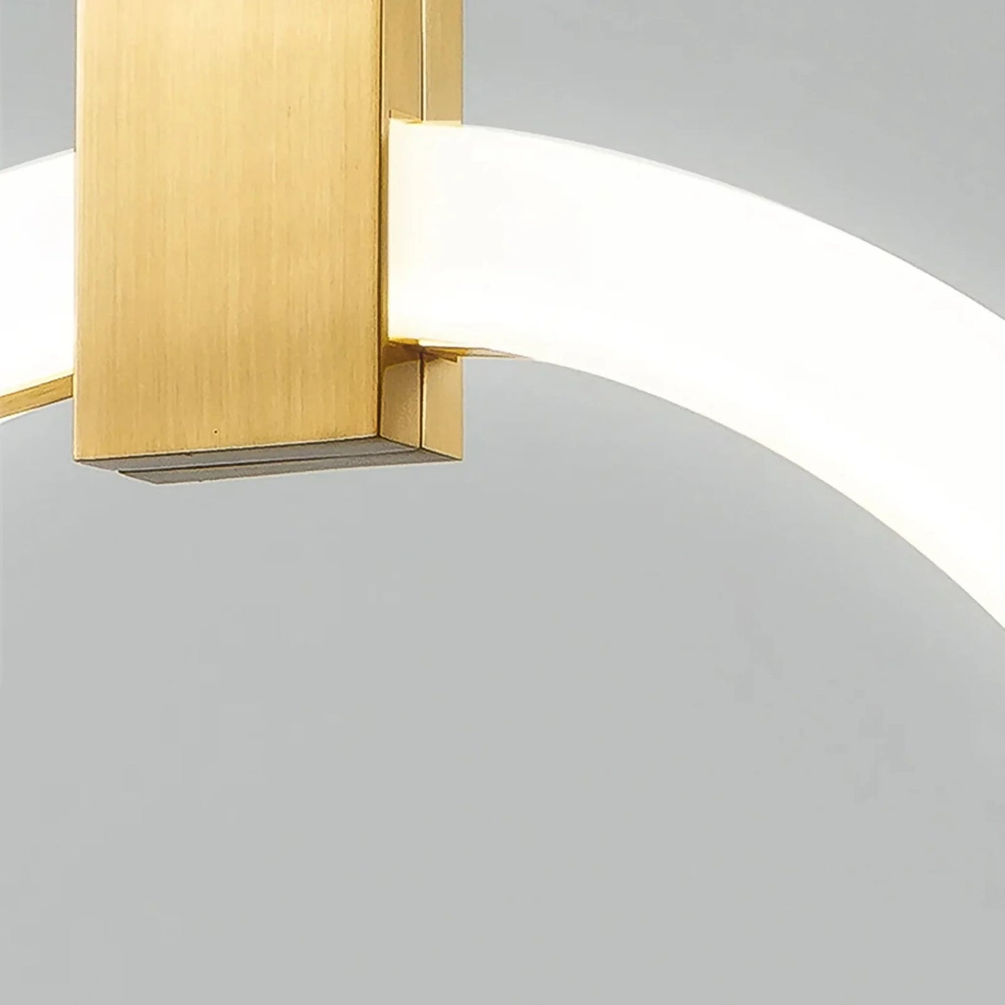 Reed Gold Rings Modern Chandelier - Chandeliers | Lucera Lighting