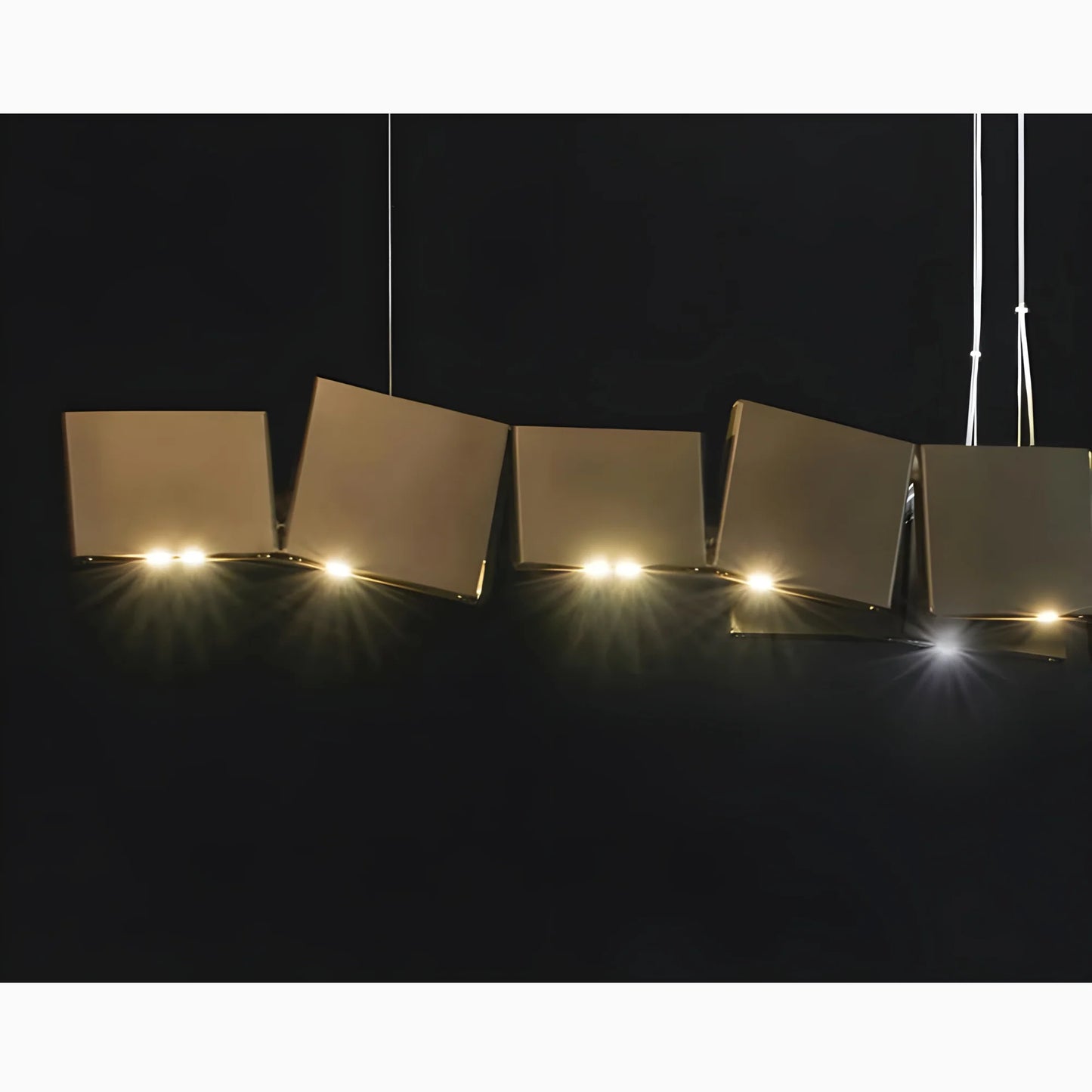 Freya Postmodern Iron Box Chandelier - Pendant Lights | Lucera Lighting