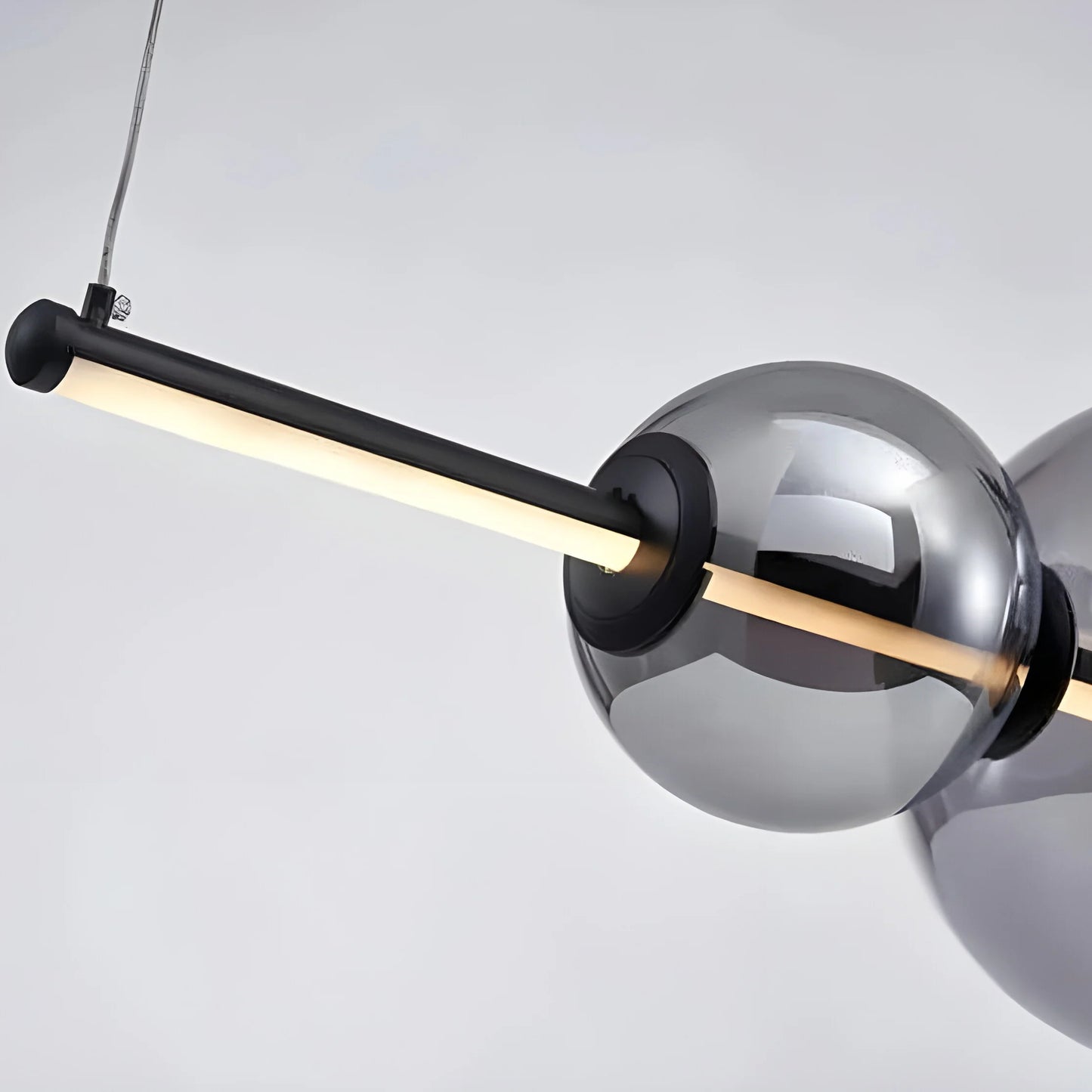 Bjorn Modern Glass LED Chandelier - Pendant Lights | Lucera Lighting