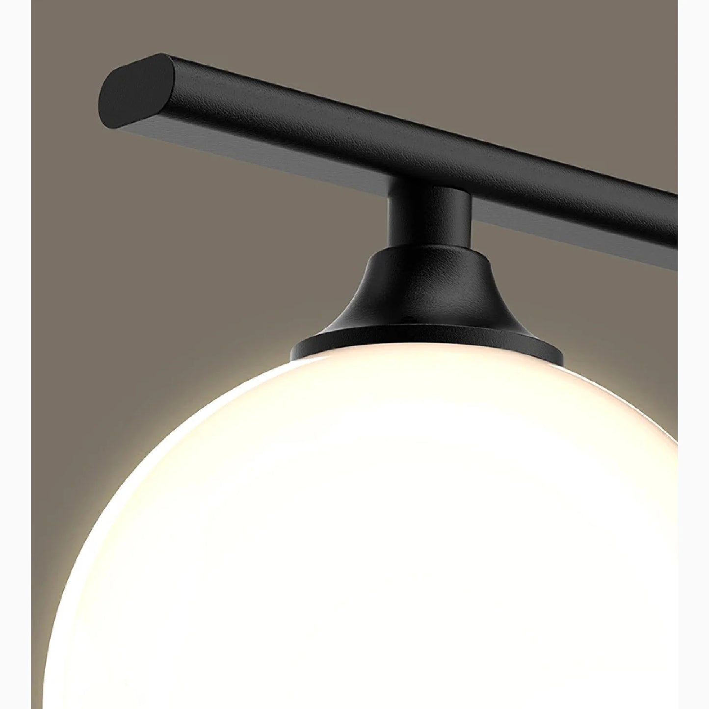 Sepia Glass Ball LED Chandelier - Pendant Lights | Lucera Lighting