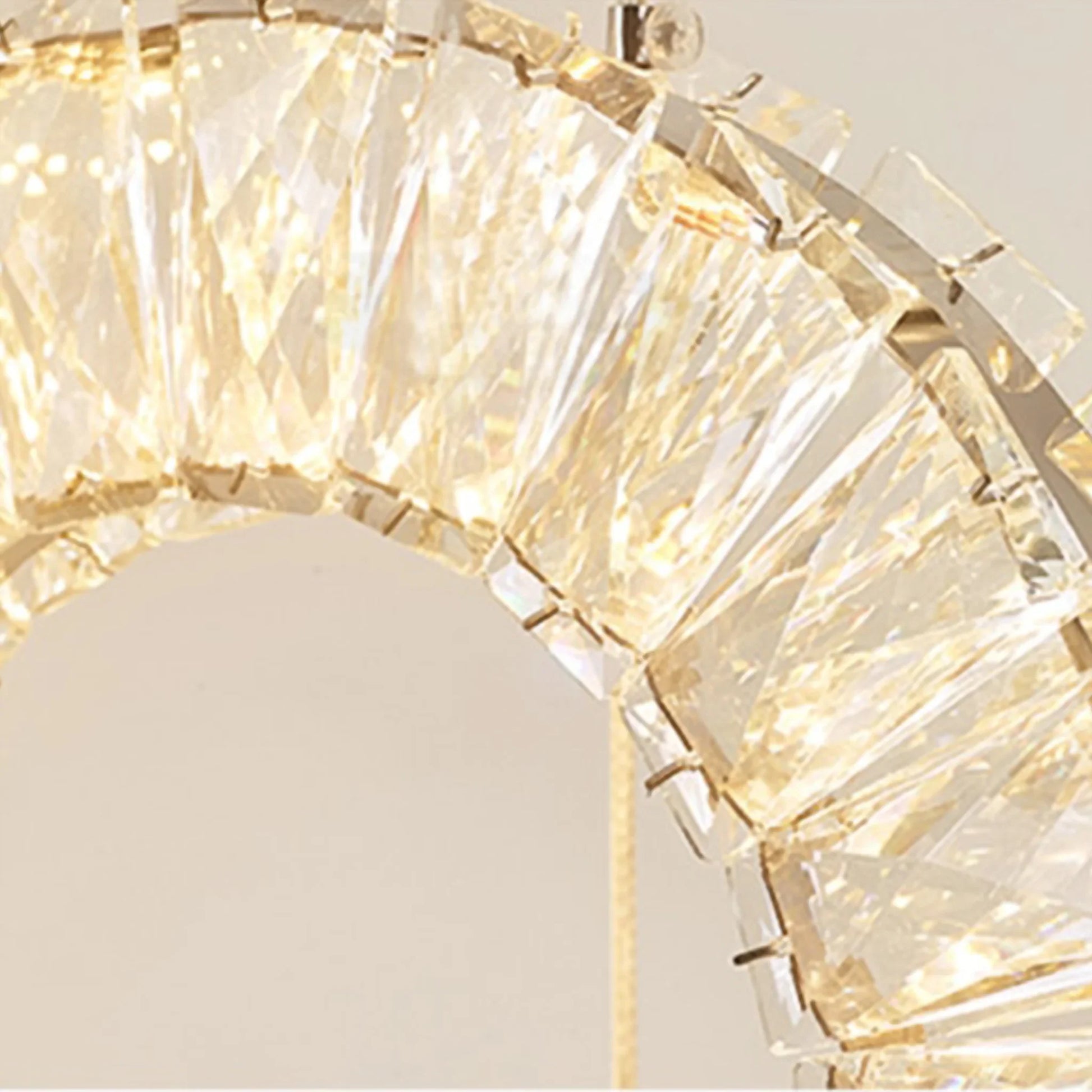 Snowdrop Crystal Pendant Light for Staircase - Chandeliers | Lucera Lighting