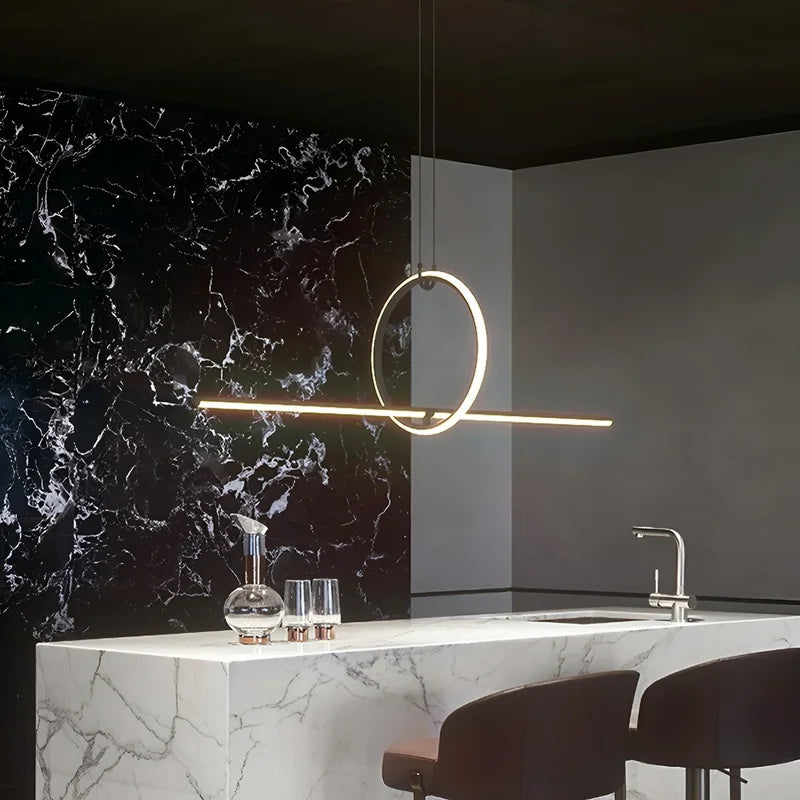 Ljus Geometric Pendant Lamp with G9 LED - Pendant Lights | Lucera Lighting
