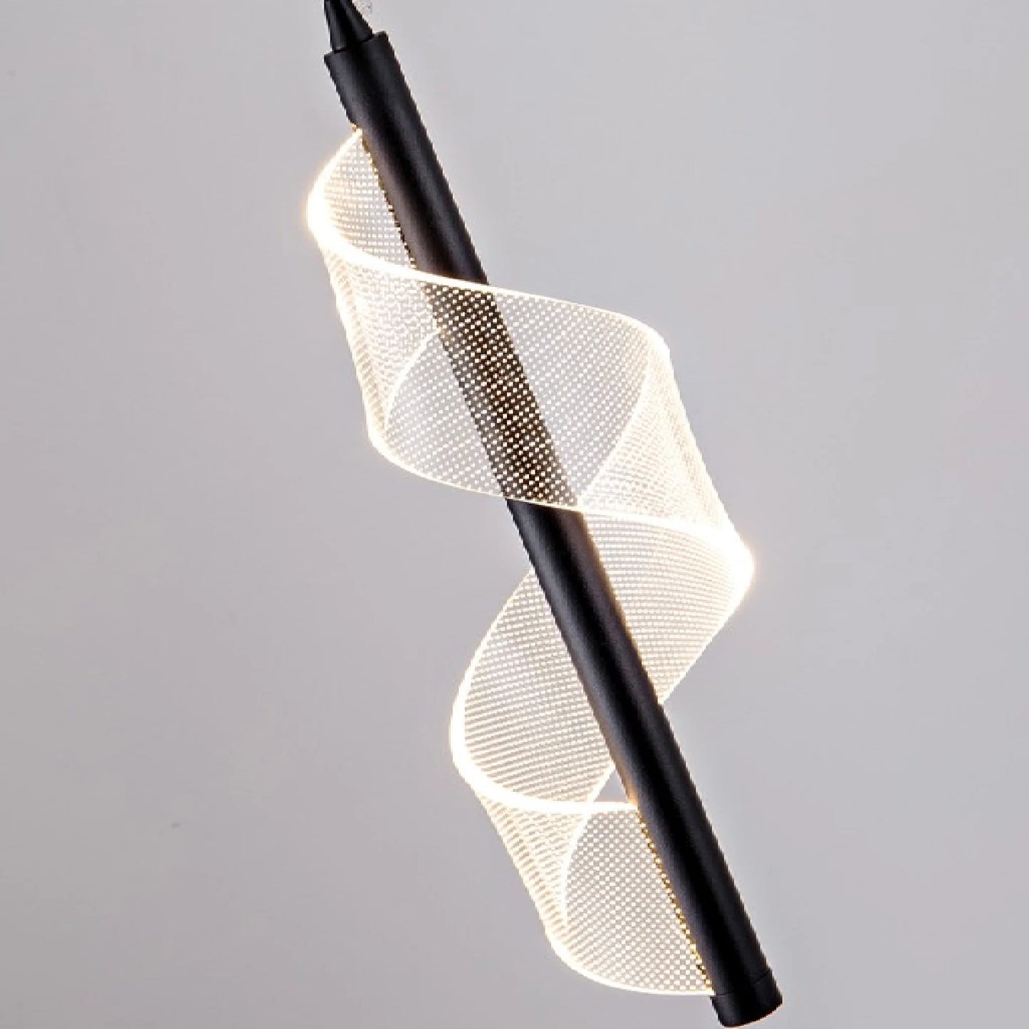 Vael Long Spiral LED Pendant Chandelier - Chandeliers | Lucera Lighting