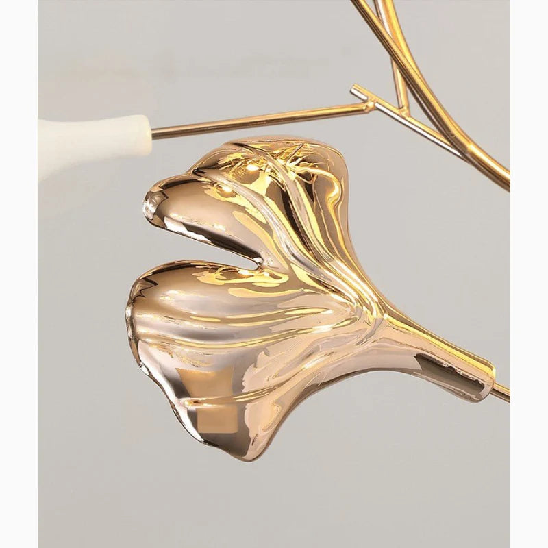Beryl Ginkgo Leaves LED Floor Lamp - Chandeliers | Lucera Lighting