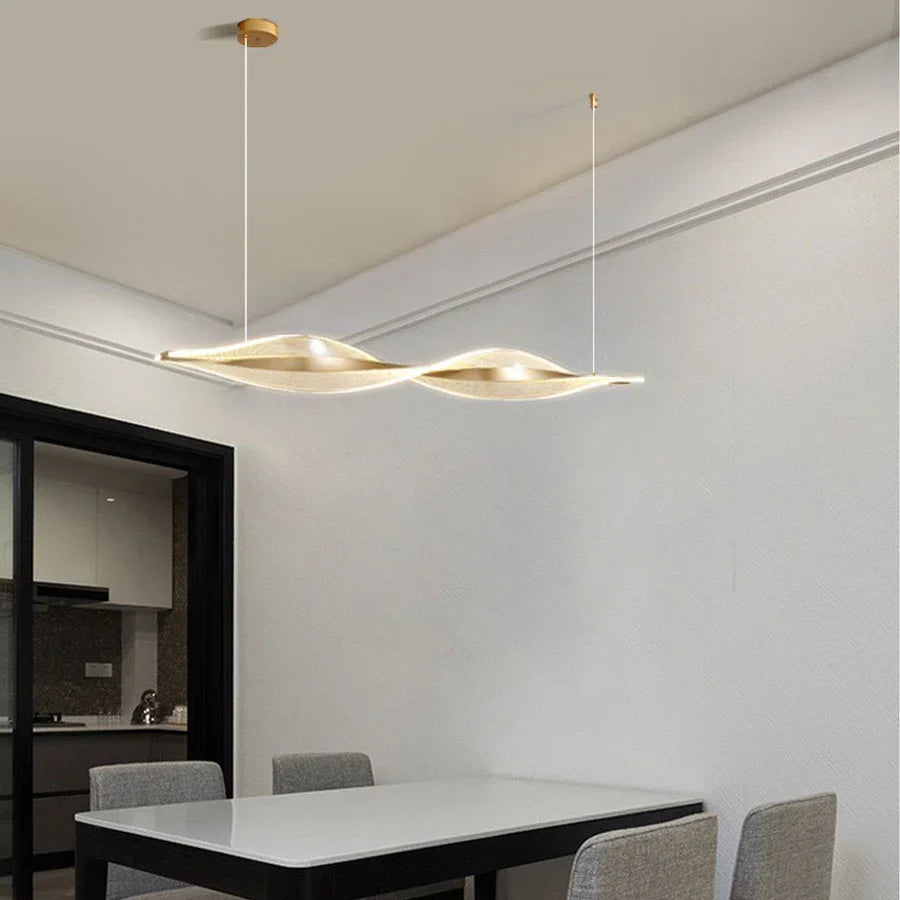 Brage Spiral Chandelier Nordic Style - Pendant Lights | Lucera Lighting