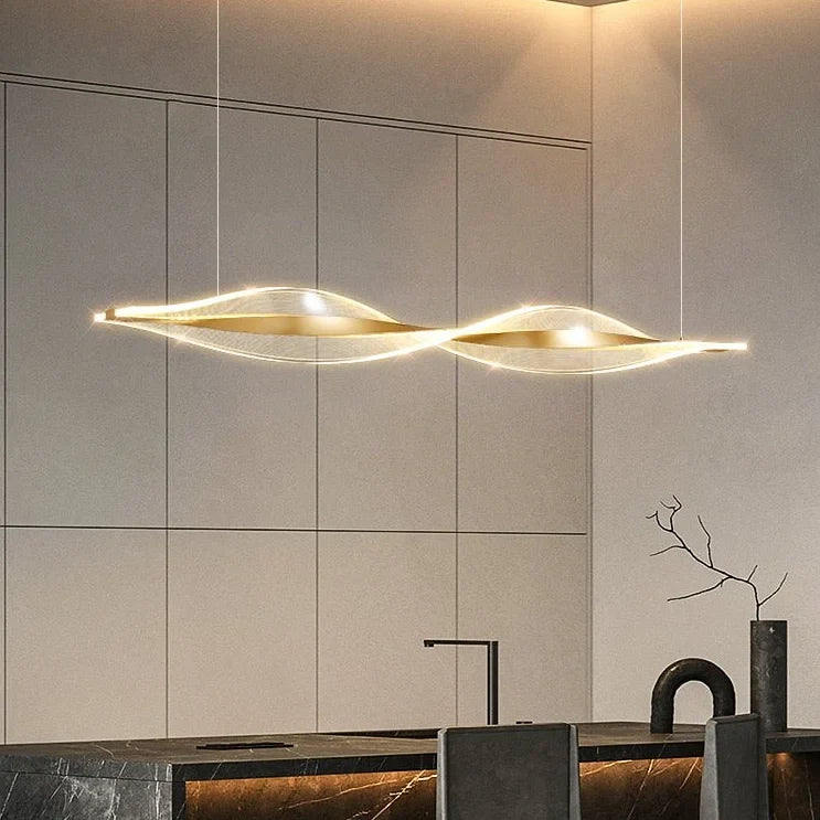 Brage Spiral Chandelier Nordic Style - Pendant Lights | Lucera Lighting