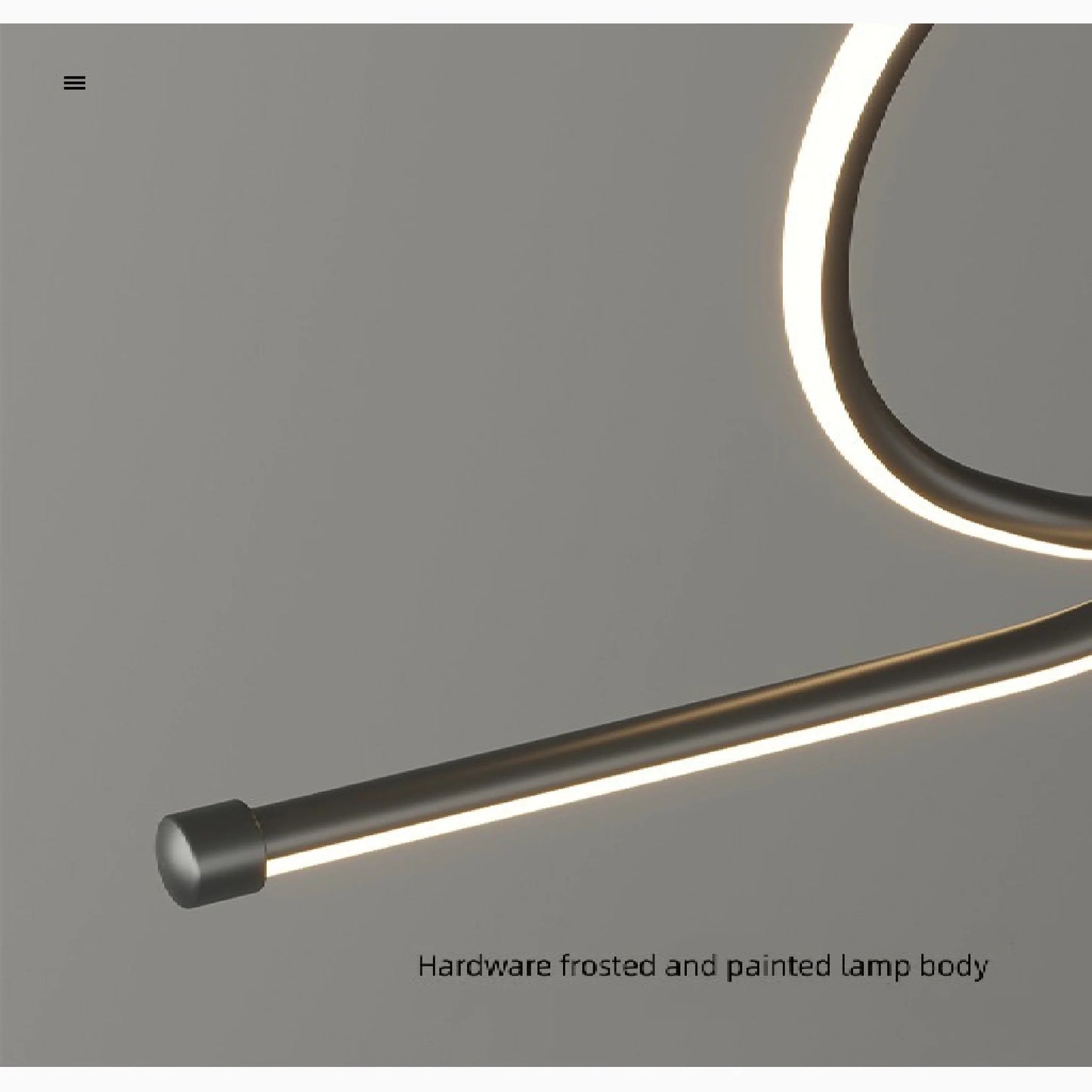 Eira Nordic Pendant Lamp with Long Strip - Pendant Lights | Lucera Lighting