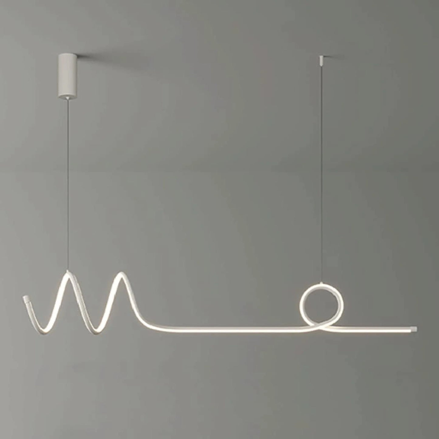 Eira Nordic Pendant Lamp with Long Strip - Pendant Lights | Lucera Lighting