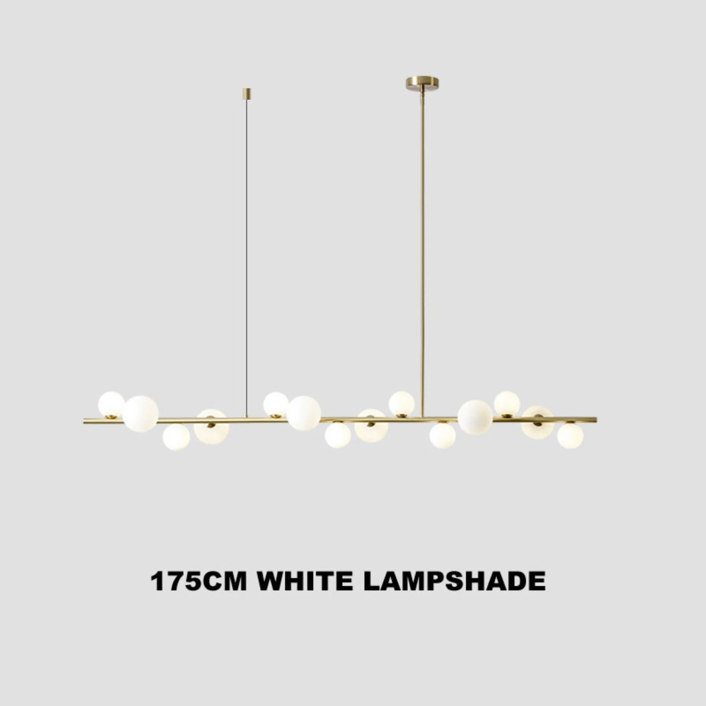 Ran Linear Chandelier for Dining Room - Pendant Lights | Lucera Lighting
