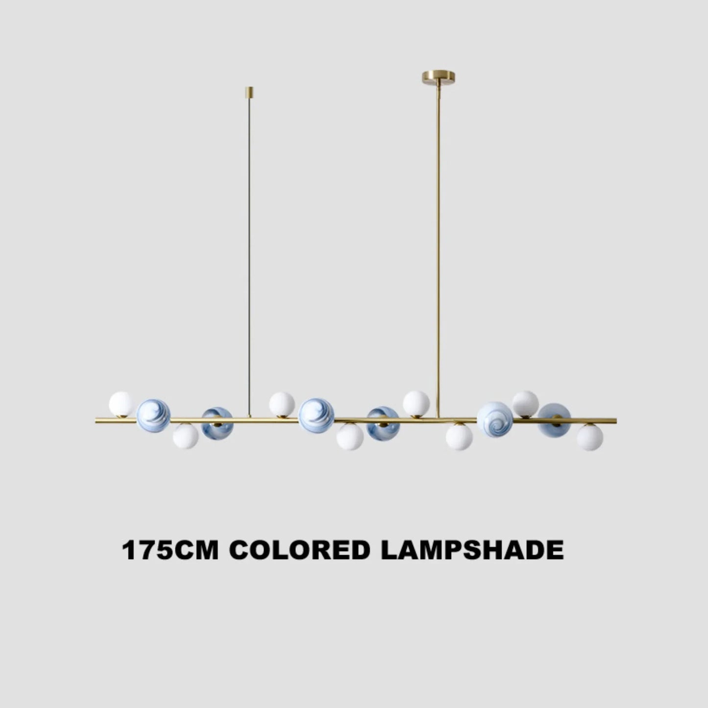 Ran Linear Chandelier for Dining Room - Pendant Lights | Lucera Lighting