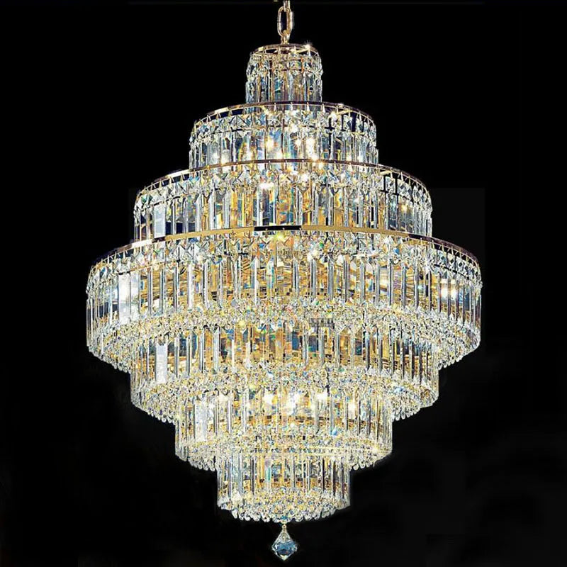 Ford French Empire Crystal LED Chandelier - Chandeliers | Lucera Lighting