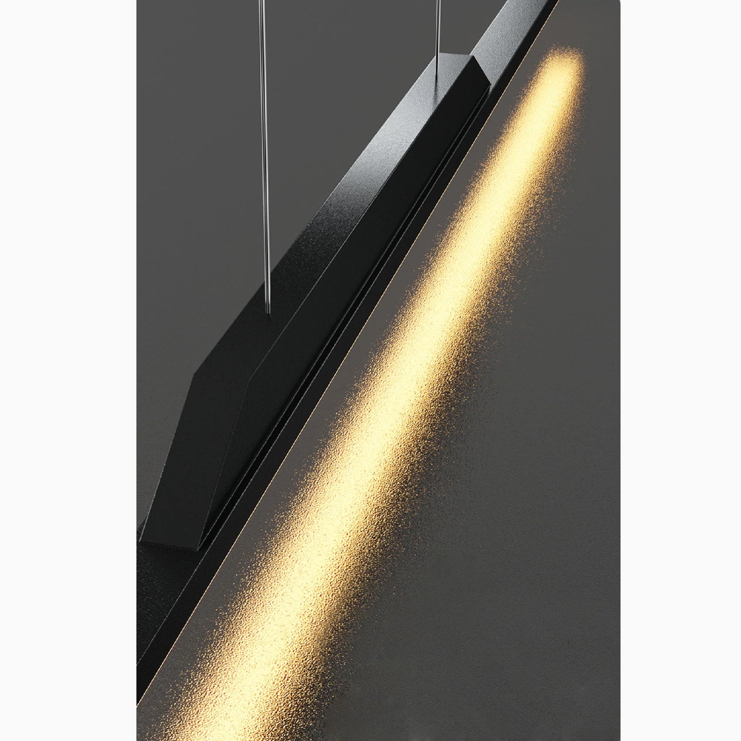 Vind Gold/Black Minimalistic Chandelier - Pendant Lights | Lucera Lighting