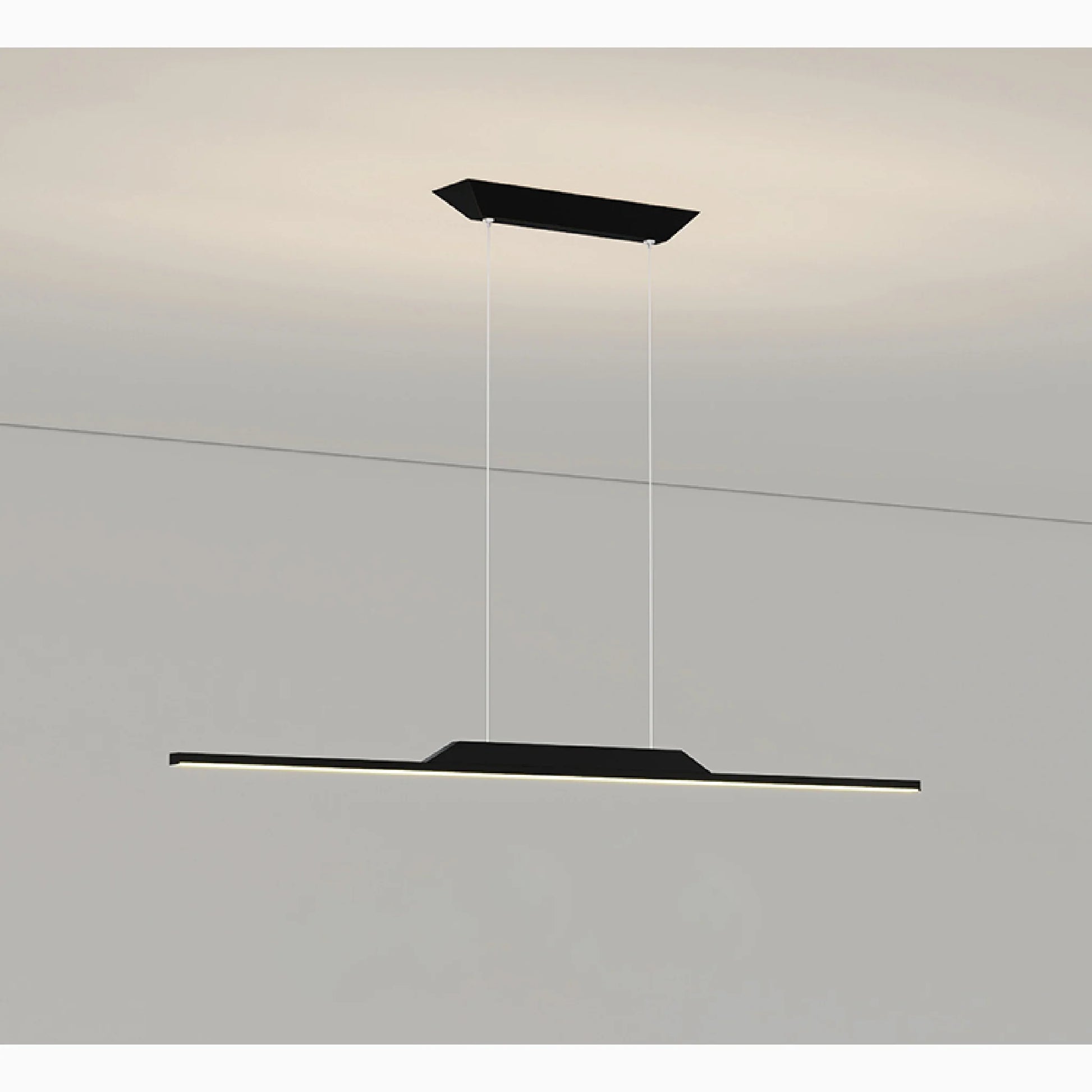 Vind Gold/Black Minimalistic Chandelier - Pendant Lights | Lucera Lighting