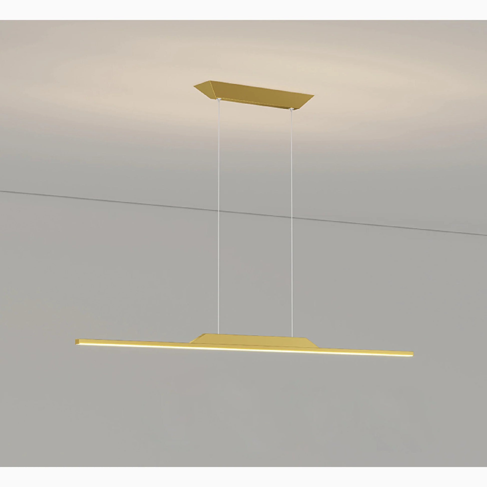 Vind Gold/Black Minimalistic Chandelier - Pendant Lights | Lucera Lighting