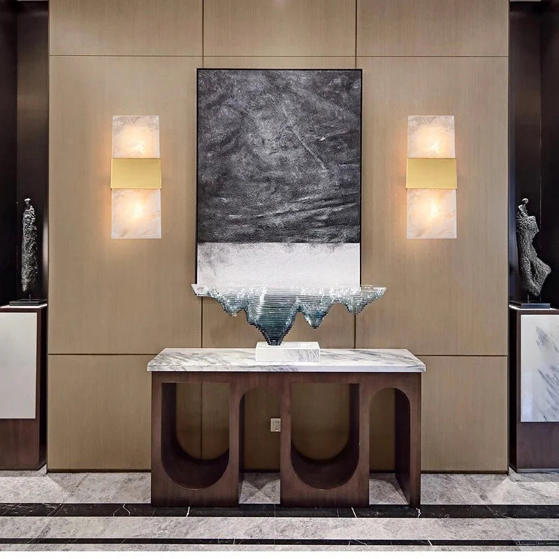 Hauteur Marble Postmodern Wall Lamp - Wall Lights & Sconces | Lucera Lighting